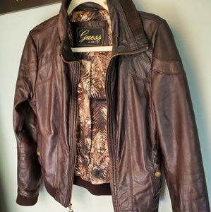Beautiful Guess Leather Jacket!